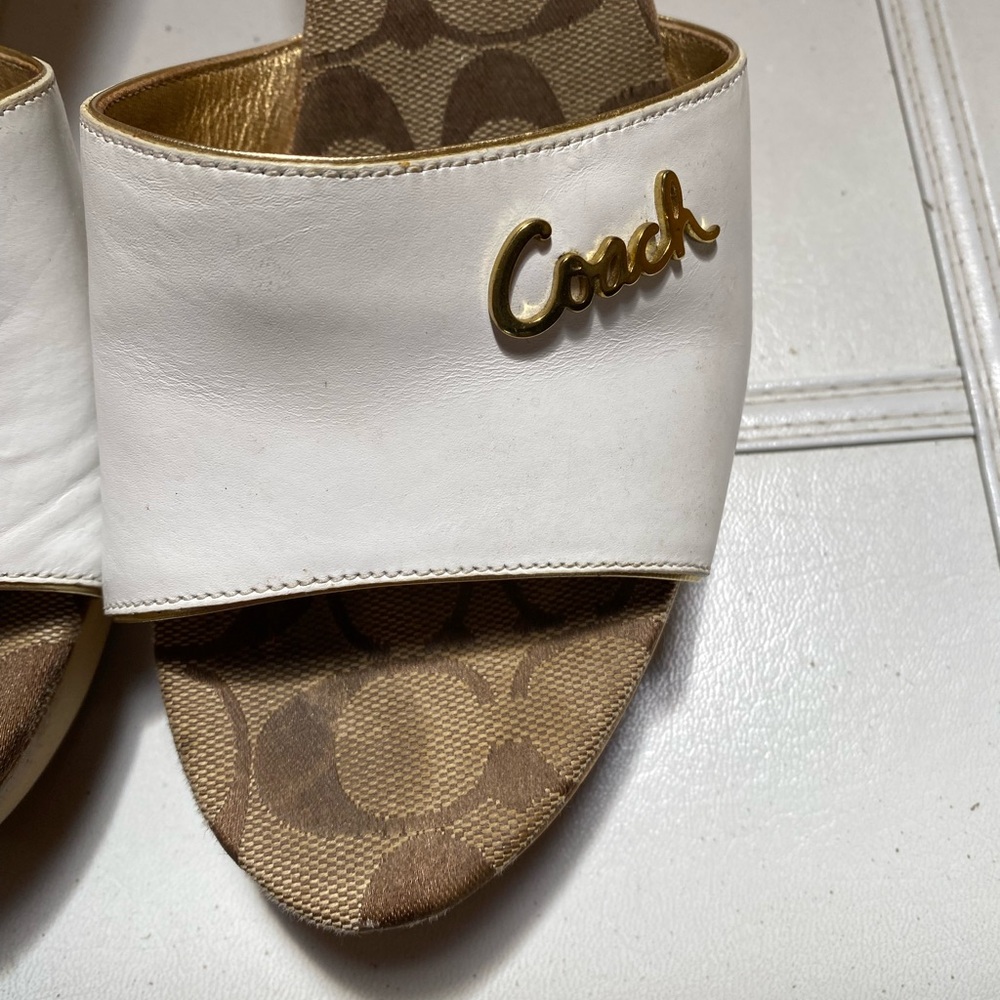 Coach sandals white - Picture 10 of 10